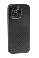 Newface iPhone 13 Pro Kılıf Karbon PP Silikon - Siyah - Görsel 3