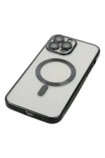 Newface iPhone 13 Pro Kılıf Kross Magneticsafe Kapak - Siyah - Görsel 4