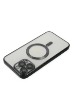 Newface iPhone 13 Pro Kılıf Kross Magneticsafe Kapak - Siyah - Görsel 5