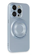 Newface iPhone 13 Pro Kılıf Lukka Magneticsafe Kapak - Sierra Blue - Görsel 2