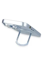 Newface iPhone 13 Pro Kılıf Lukka Magneticsafe Kapak - Sierra Blue - Görsel 4