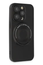 Newface iPhone 13 Pro Kılıf Lukka Magneticsafe Kapak - Siyah - Görsel 2