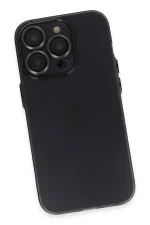 Newface iPhone 13 Pro Kılıf Luko Lens Silikon - Siyah - Görsel 4