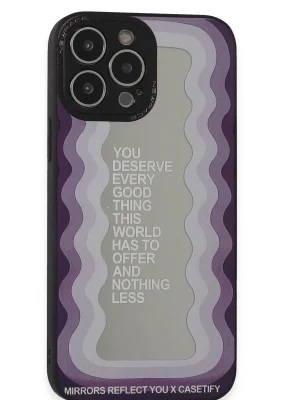 Newface iPhone 13 Pro Kılıf Mirror Desenli Kapak - Mirror - 5