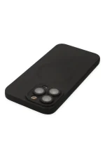 Newface iPhone 13 Pro Kılıf Moshi Lens Magneticsafe Silikon - Siyah - Görsel 5