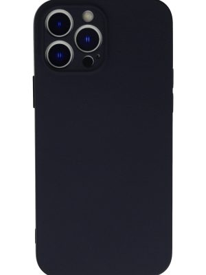 Newface iPhone 13 Pro Kılıf Nano içi Kadife  Silikon - Koyu Gri