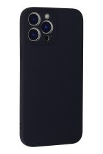 Newface iPhone 13 Pro Kılıf Nano içi Kadife  Silikon - Koyu Gri - Görsel 3