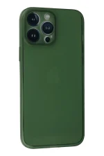 Newface iPhone 13 Pro Kılıf PP Ultra İnce Kapak - Yeşil - Görsel 3