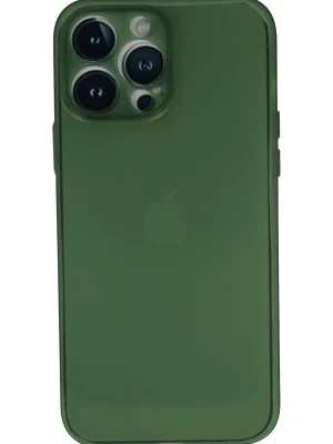 Newface iPhone 13 Pro Kılıf PP Ultra İnce Kapak - Yeşil