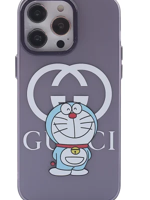 Newface iPhone 13 Pro Kılıf Prada Desenli Kapak - Prada Mor - 3