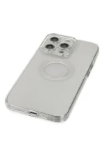 Newface iPhone 13 Pro Kılıf Santa Lens Silikon - Şeffaf - Görsel 5