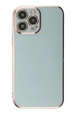 Newface iPhone 13 Pro Kılıf Volet Silikon - Açık Yeşil - Görsel 2