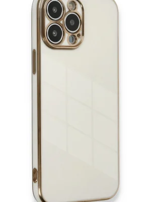 Newface iPhone 13 Pro Kılıf Volet Silikon - Beyaz