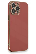 Newface iPhone 13 Pro Kılıf Volet Silikon - Kırmızı