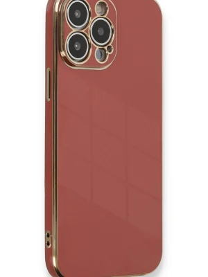 Newface iPhone 13 Pro Kılıf Volet Silikon - Kırmızı