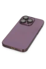 Newface iPhone 13 Pro Max Kılıf Armada Lensli Kapak - Derin Mor - Görsel 4
