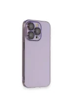 Newface iPhone 13 Pro Max Kılıf Armada Lensli Kapak - Lila
