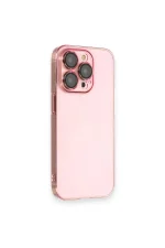 Newface iPhone 13 Pro Max Kılıf Armada Lensli Kapak - Rose Gold