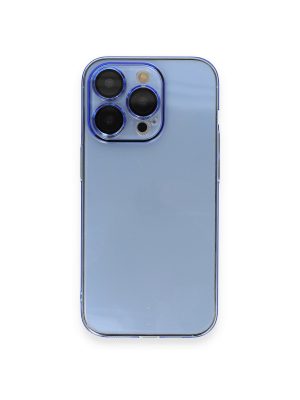 Newface iPhone 13 Pro Max Kılıf Armada Lensli Kapak - Sierra Blue
