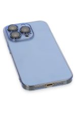 Newface iPhone 13 Pro Max Kılıf Armada Lensli Kapak - Sierra Blue - Görsel 4