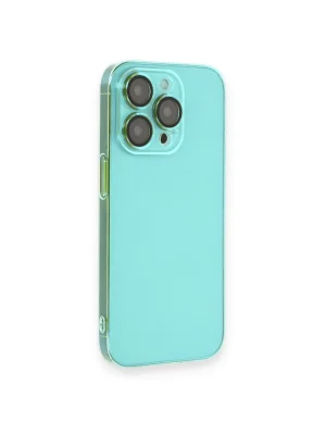 Newface iPhone 13 Pro Max Kılıf Armada Lensli Kapak - Yeşil