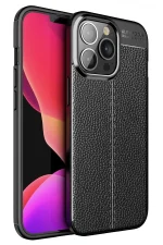 Newface iPhone 13 Pro Max Kılıf Auto Focus Kapak - Siyah