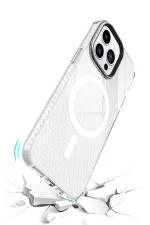 Newface iPhone 13 Pro Max Kılıf Beta Magneticsafe Silikon - Şeffaf - Görsel 4