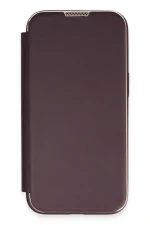 Newface iPhone 13 Pro Max Kılıf Dolpin Kapaklı - Derin Mor - Görsel 2