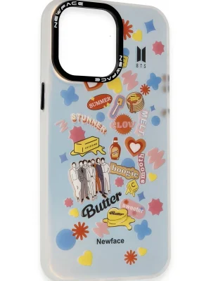 Newface iPhone 13 Pro Max Kılıf Estoril Desenli Kapak - Estoril - 16