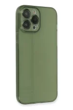 Newface iPhone 13 Pro Max Kılıf Fly Lens Silikon - Yeşil - Görsel 2