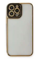 Newface iPhone 13 Pro Max Kılıf Liva Lens Silikon - Siyah - Görsel 2