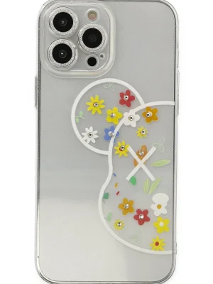 Newface iPhone 13 Pro Max Kılıf Lucky Silikon - Lucky 5