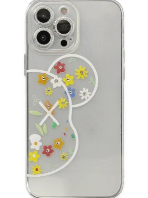 Newface iPhone 13 Pro Max Kılıf Lucky Silikon - Lucky 6