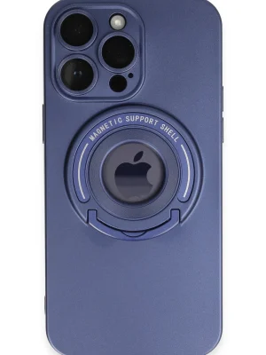 Newface iPhone 13 Pro Max Kılıf Lukka Magneticsafe Kapak - Lacivert