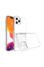 Newface iPhone 13 Pro Max Kılıf Lüx Şeffaf Silikon