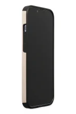 Newface iPhone 13 Pro Max Kılıf Mega Standlı Silikon - Gold - Görsel 6