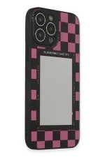 Newface iPhone 13 Pro Max Kılıf Mirror Desenli Kapak - Mirror - 8 - Görsel 2