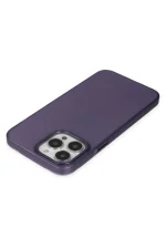 Newface iPhone 13 Pro Max Kılıf Modos Metal Kapak - Derin Mor - Görsel 5