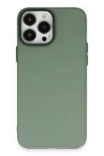 Newface iPhone 13 Pro Max Kılıf Modos Metal Kapak - Koyu Yeşil