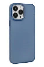 Newface iPhone 13 Pro Max Kılıf Modos Metal Kapak - Lacivert - Görsel 2