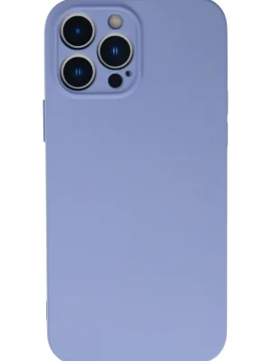 Newface iPhone 13 Pro Max Kılıf Nano içi Kadife Silikon - Lila