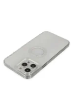 Newface iPhone 13 Pro Max Kılıf Santa Lens Silikon - Şeffaf - Görsel 4