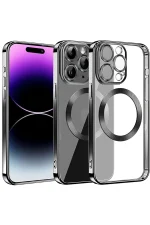 Newface iPhone 13 Pro Max Kılıf Slot Silikon - Siyah