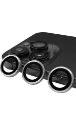 Newface iPhone 13 Pro Max Raze Metal Kamera Lens - Gümüş