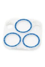 Newface iPhone 13 Pro Max Shine Kamera Lens Koruma Cam - Mavi - Görsel 2