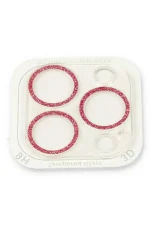 Newface iPhone 13 Pro Shine Kamera Lens Koruma Cam - Pembe - Görsel 2