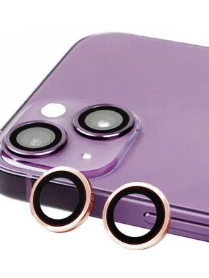 Newface iPhone 13 Raze Metal Kamera Lens - Pembe