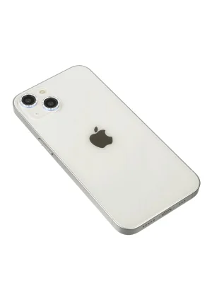 Newface iPhone 14 Diamond Kamera Lens - Sierra Blue