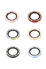 Newface iPhone 14 Diamond Kamera Lens - Yeşil - Görsel 2