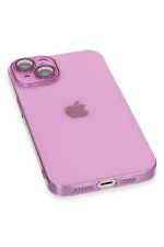 Newface iPhone 14 Kılıf Armada Lensli Kapak - Lila - Görsel 4